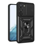 Hybrid Armor Camshield Armored With Camera Cover Black Kryt Samsung Galaxy S23