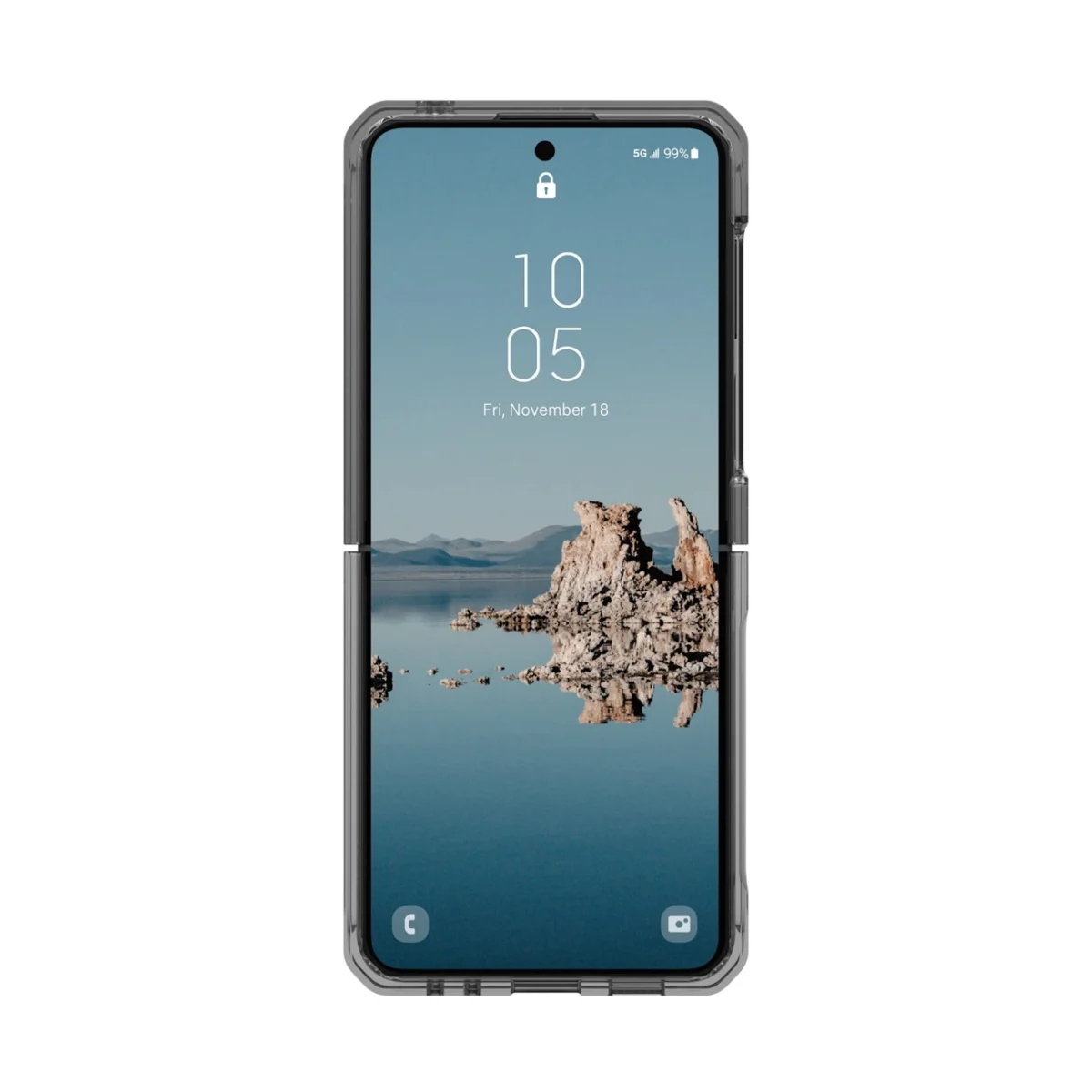 Uag Plyo Pro With Magnetic Module Dark Gray Kryt Samsung Galaxy Z Flip 5